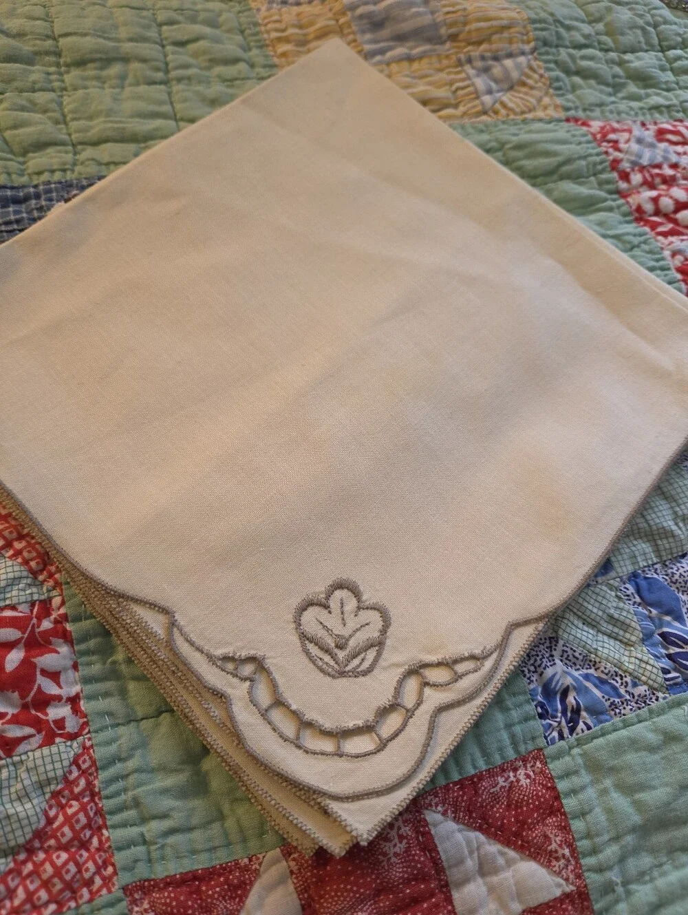 Vintage cream colored